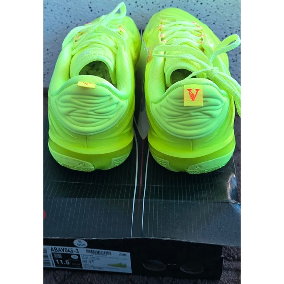 Li-Ning Way of Wade 11 CautionBasketbalShoesNeon YellowGreen ABAV045-3 Mens 11.5 main image 4